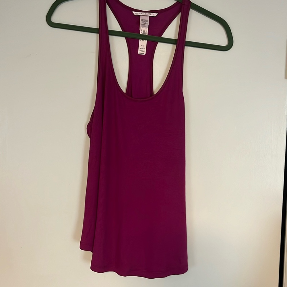 VS racerback lounge top size M nwt